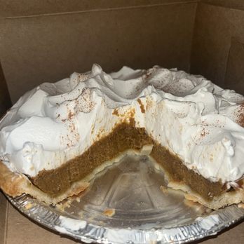 D'Orsi's Bakery - Pumpkin pie with whipped cream 10/10 - Caterers Near Me - Port Reading, New Jersey