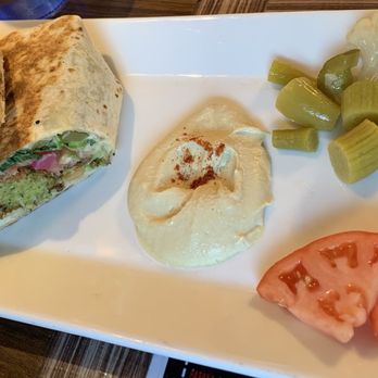 The Kabob House - Falafel Wrap - Middle Eastern Near Me - Salina, New York