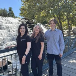 Our team :) Dr. Hanamova, Jennifer, and Tim