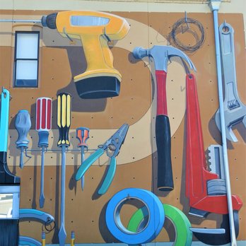 Hardware Pegboard Mural - Hardware Pegboard Mural by Blice-Edwards 2013 - Public Art Near Me - Indianapolis, Indiana Hardware Pegboard Mural - Hardware Pegboard Mural by Blice-Edwards 2013 - Public Art Near Me - Indianapolis, Indiana