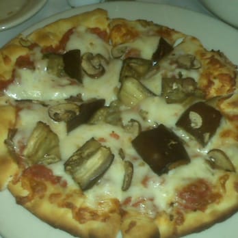 La Sorella di Francesca - eggplant and mushroom pizza - Italian Near Me - Naperville, Illinois