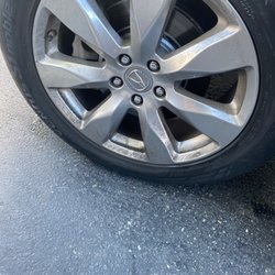 Natomas Car Wash & Detail Center - Dirty untouched wheels.