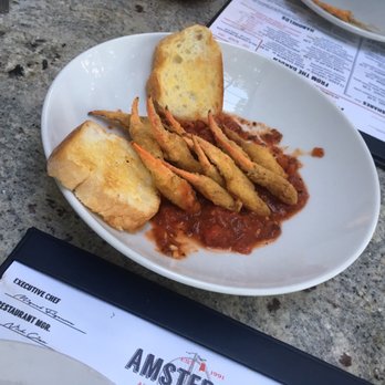 Amsterdam Cafe - Crab claw toast - New American Near Me - Auburn, Alabama