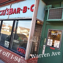 Exterior outside entrance of Vicki's Bar-B-Q - Detroit, Michigan Exterior outside entrance of Vicki's Bar-B-Q - Detroit, Michigan