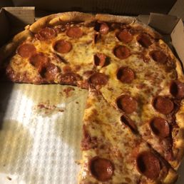 Great taste! Truly a NY pizza, not some other garbage.