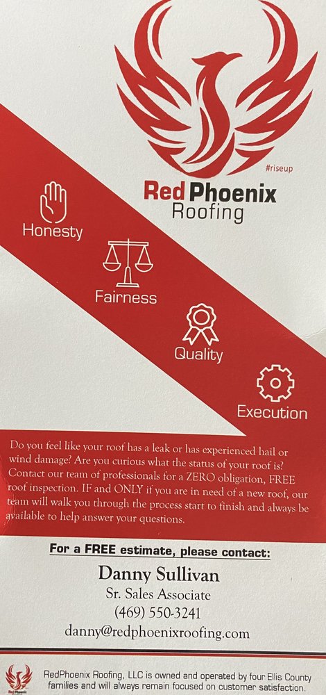 Slide of Red Phoenix Roofing and Construction