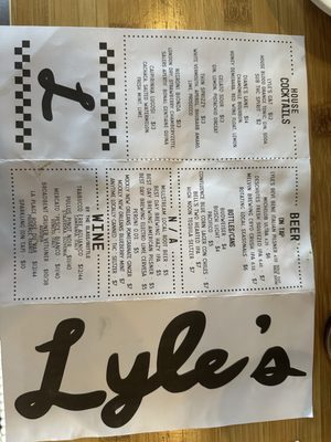 Menu photo 1 Lyle's Pizzeria Omaha, NE Menu photo 1 Lyle's Pizzeria Omaha, NE