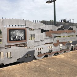 Hope Visitor Center & Museum - 7/18/18. Wednesday. Exterior. Cool Train Station. Driving from Hot Springs to Shreveport. Stopped for lunch across the street at Tailgaters.