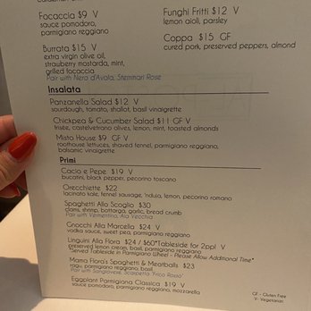 Al-Posto - Menu - Italian Near Me - Cincinnati, Ohio