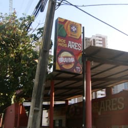 Churrascaria Boi nos Ares - Área externa da Churrascaria Boi Nos Ares
