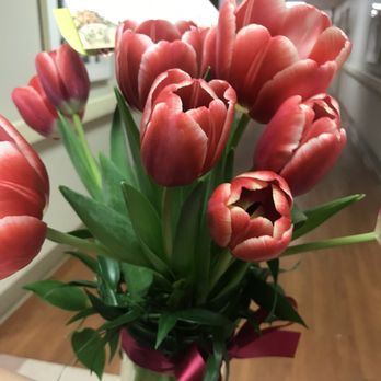 Enchanted Florist & Gifts - Watermelon pink tulips - Florists Near Me - San Ramon, California Enchanted Florist & Gifts - Watermelon pink tulips - Florists Near Me - San Ramon, California