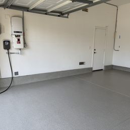 WEST side of Garage