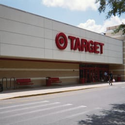 Target. It's a store. A store where people go to shop for goods and groceries and other sorts of things. Here's a target.