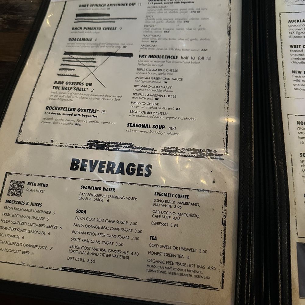 Burger Bach - Menu - Burgers Near Me - Richmond, Virginia
