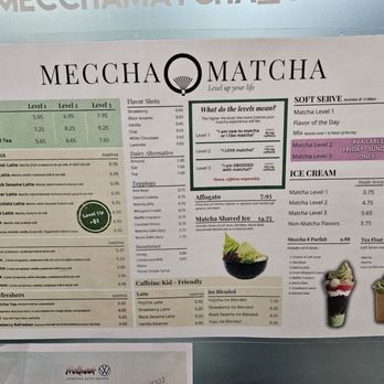 Meccha Matcha - Menu - Desserts Near Me - Artesia, California Meccha Matcha - Menu - Desserts Near Me - Artesia, California