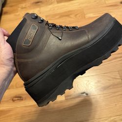 Marvin's Shoe Service - My boots that Marvin's been doing for 40 years