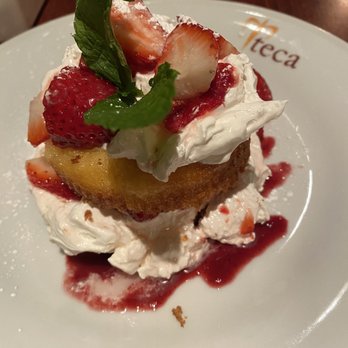 Teca Newtown Square - Strawberry shortcake - Italian Near Me - Newtown Square, Pennsylvania Teca Newtown Square - Strawberry shortcake - Italian Near Me - Newtown Square, Pennsylvania