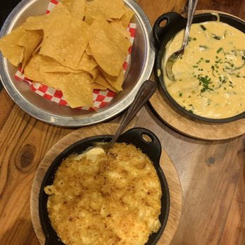 The Eagle Charlotte - Mac & cheese/sausage & kale dip - Southern Near Me - Charlotte, North Carolina