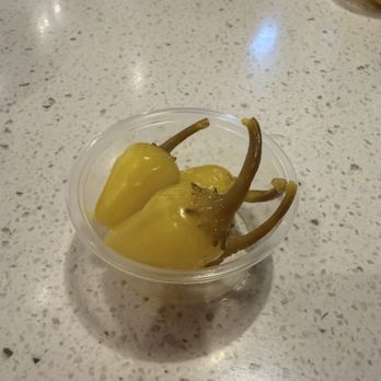 Habit Burger & Grill - Hot peppers from self serve station - Salad Near Me - Clearwater, Florida