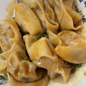 Ju Feng Yuan Dumpling Cafe - Spicy wontons, bigger than the average with a good meat ratio - Chinese Near Me - Poway, California