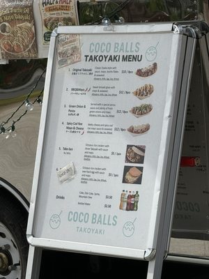 Menu photo 1 Coco Balls Takoyaki Honolulu, HI Menu photo 1 Coco Balls Takoyaki Honolulu, HI