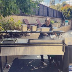 BigJoe's Tacos & Catering - Setting up