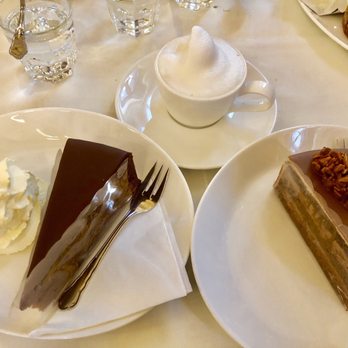 Café Central - Apricot/chocolate cake and truffle cake - Cafes Near Me - Vienna, 9 Café Central - Apricot/chocolate cake and truffle cake - Cafes Near Me - Vienna, 9