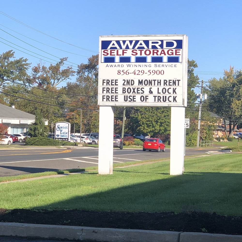 Award Self Storage - FREE! - Self Storage Near Me - Voorhees, New Jersey