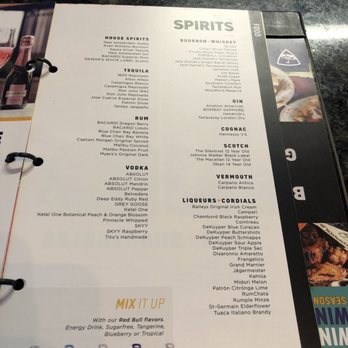 Topgolf - Drink menu - Golf Near Me - Fishers, Indiana