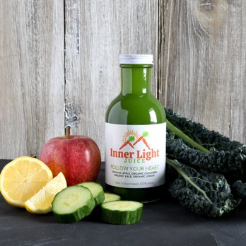 Inner Light Juice - Follow Your Heart -
Cucumber, Apple, Kale, Lemon - Juice Bars & Smoothies Near Me - Eagle, Colorado Inner Light Juice - Follow Your Heart -
Cucumber, Apple, Kale, Lemon - Juice Bars & Smoothies Near Me - Eagle, Colorado