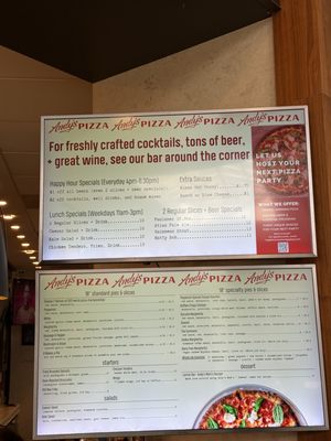 Menu photo 1 Andy’s Pizza - Tysons McLean, VA