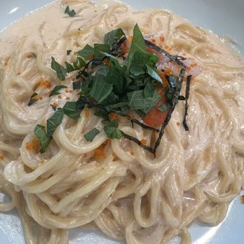 La Casa Mia - Mentaiko Cream Spaghetti - Italian Near Me - Milpitas, California La Casa Mia - Mentaiko Cream Spaghetti - Italian Near Me - Milpitas, California