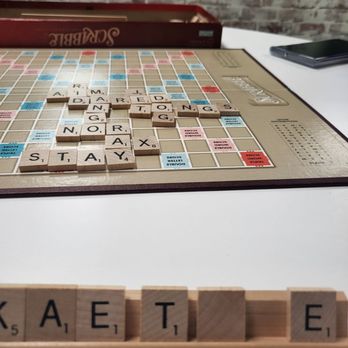 Sips of Tea - Scrabble game for public use - Bubble Tea Near Me - Kennesaw, Georgia