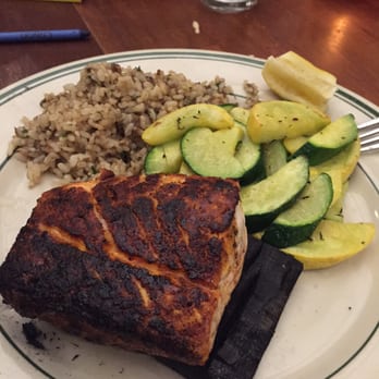 Ted's Bulletin Reston - BBQ Cesar Plank Salmon was delicious! - Breakfast & Brunch Near Me - Reston, Virginia Ted's Bulletin Reston - BBQ Cesar Plank Salmon was delicious! - Breakfast & Brunch Near Me - Reston, Virginia