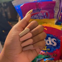 Mimi Nail Spa - My first time doing matte, i work a lot with my hands and it got dirty easy but other than that i loved it!!