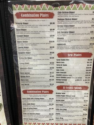 Menu photo 4 El Celaya Roland, OK