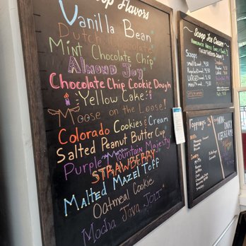 Chill Salida - Menu - Ice Cream & Frozen Yogurt Near Me - Salida, Colorado