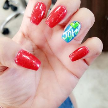 Divas Nails Spa - I love how they do my nails :) paid 40 for this - Nail Salons Near Me - Highland, California Divas Nails Spa - I love how they do my nails :) paid 40 for this - Nail Salons Near Me - Highland, California
