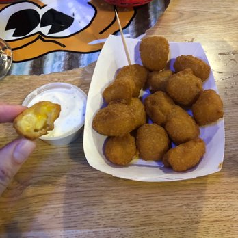 Grumps Burgers - Sweet Corn nuggets and ranch - Burgers Near Me - Cleburne, Texas