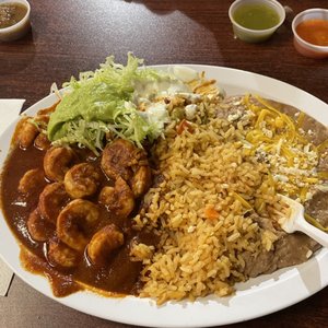 Photo of Chüyz Taco Shop - San Diego, CA, United States. A La Diabla Shrimp Plate!