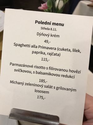 Menu photo 6 Alriso Praha 1, PR