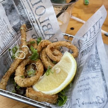 Kimoto Rooftop - Fried Crispy Calamari - Asian Fusion Near Me - Brooklyn, New York