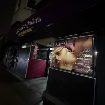 Romeo and Juliet's - Front of store after hours - Adult Shops Near Me - San Francisco, California Romeo and Juliet's - Front of store after hours - Adult Shops Near Me - San Francisco, California