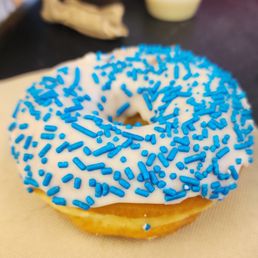 Donut with sprinkles