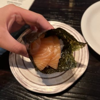 Kabuto Sushi - Salmon Hand Roll - Sushi Bars Near Me - St George, Utah