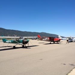 Calaveras County Airport - Planes on the Tarmac at Calaveras County Airport (KCPU).