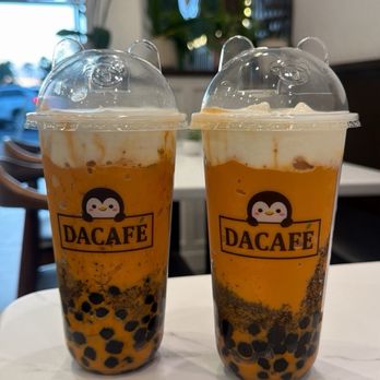 DaCafe - Thai tea frappe w boba - Bubble Tea Near Me - San Diego, California
