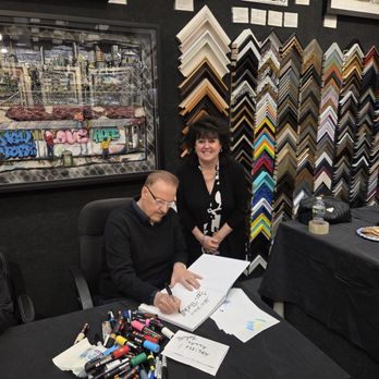 Central Galleries - Me and Charles Fazzino - Art Galleries Near Me - Cedarhurst, New York