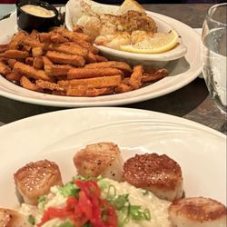 Bob's Flower Shop - Seared scallops