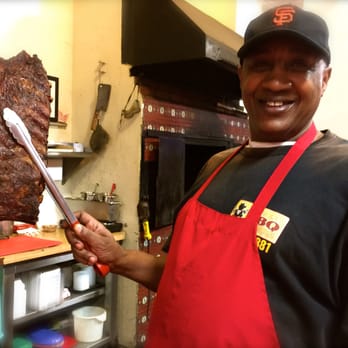Let's Eat BBQ & More - Pitmaster Marvin is proud of his food. - Barbeque Near Me - San Francisco, California Let's Eat BBQ & More - Pitmaster Marvin is proud of his food. - Barbeque Near Me - San Francisco, California